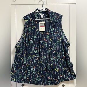 NWT Duluth trading company gardening vest 3X